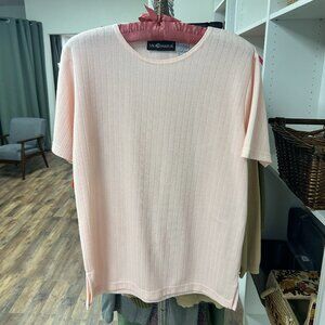 Vintage Pink Sag Harbor T-Shirt, Size Small